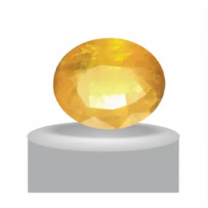 Pushkraj (Yellow Sapphire)